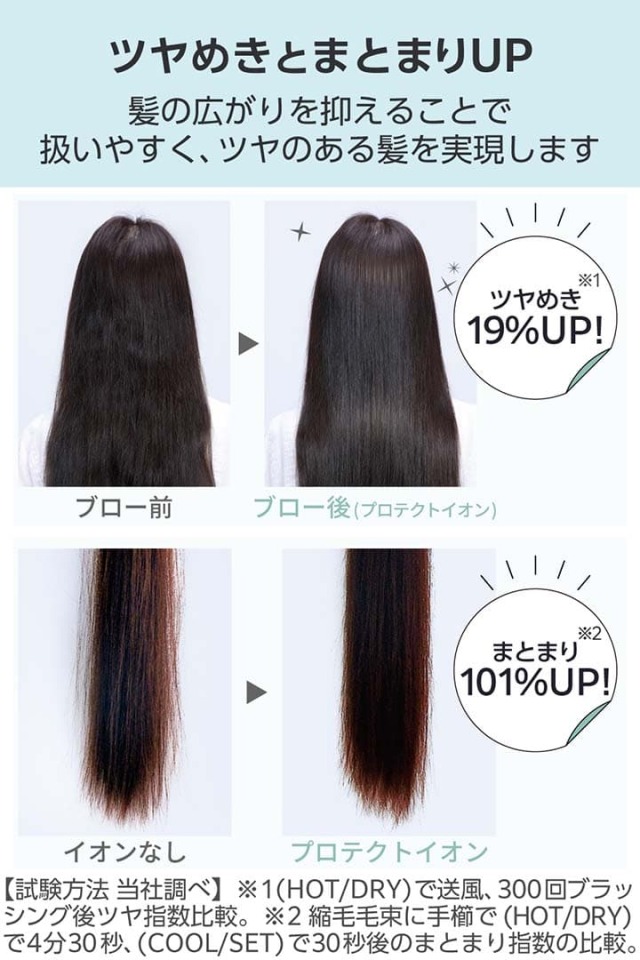 テスコム プロテクトイオン ヘアドライヤー TD570A