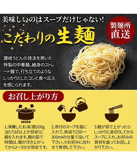 和渦TOKYO 中華そば(旨味鶏醤油味) 6食セット