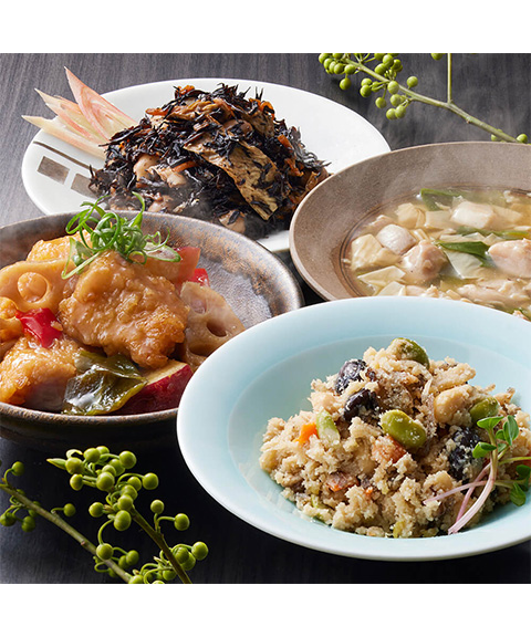 「梅の花」 4種の惣菜詰合せ