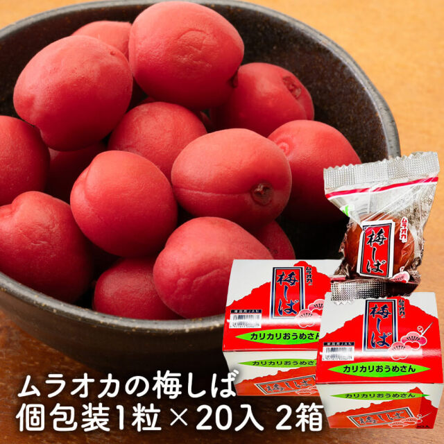 梅しば　20個入り 2ケース