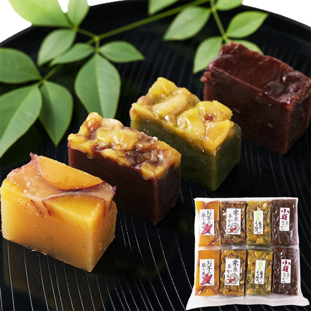 昭和33年創業の老舗の手作り!!羊かん4種食べ比べセット