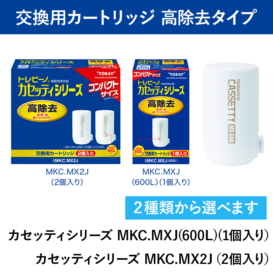 トレビーノ カセッティシリーズ コンパクトサイズ 高除去タイプ