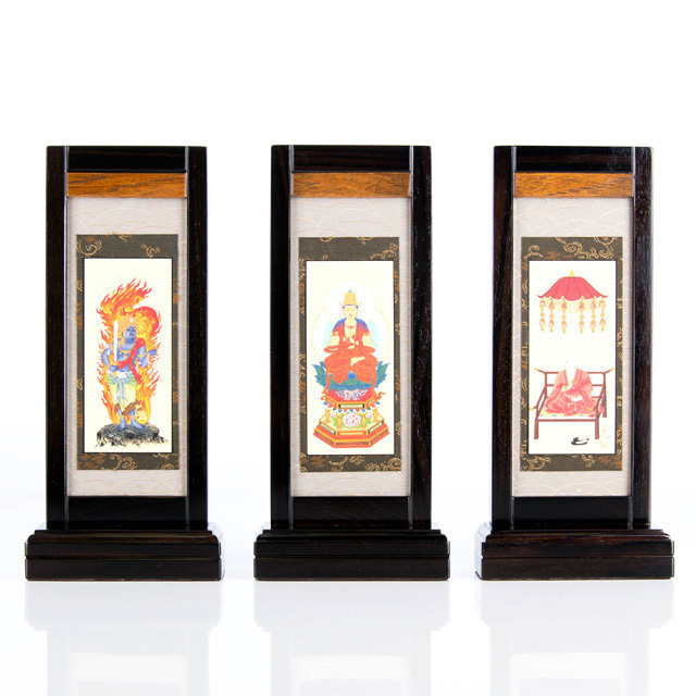 スタンド掛軸 雅 黒檀 小サイズ