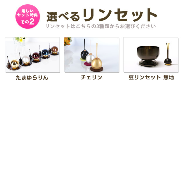 お得な特典2:選べるリンセット