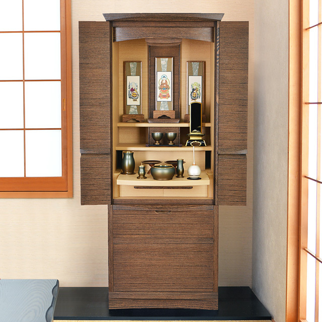 モダン仏壇 麒麟 40×16号