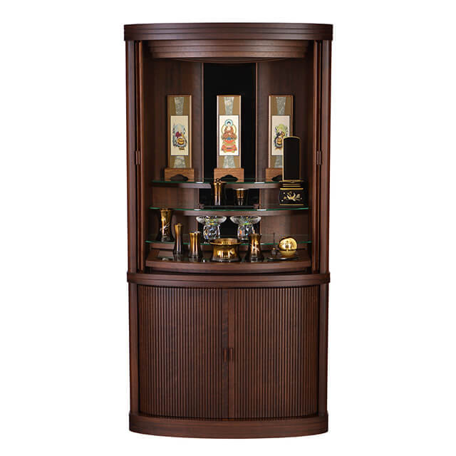 モダン仏壇 シフォン ウォールナット