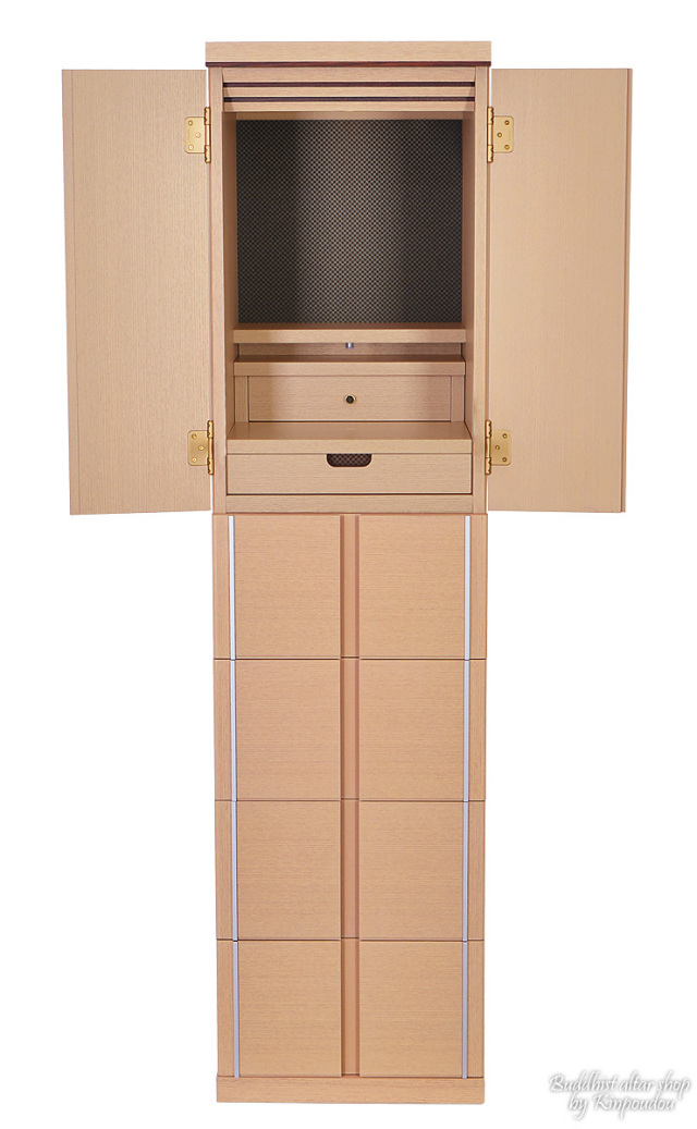 モダン仏壇 アーム ナチュラル 39×10号