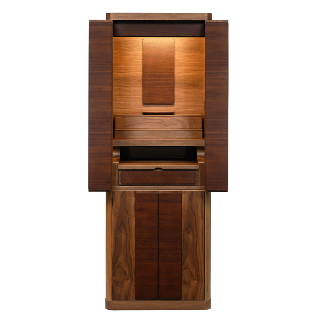 リスン213 ウォールナット台付 19×54