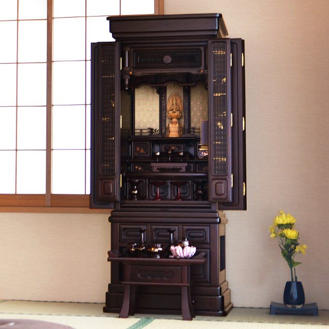 唐木仏壇 楓都 紫檀系 47×19号・54×22号・57×23号