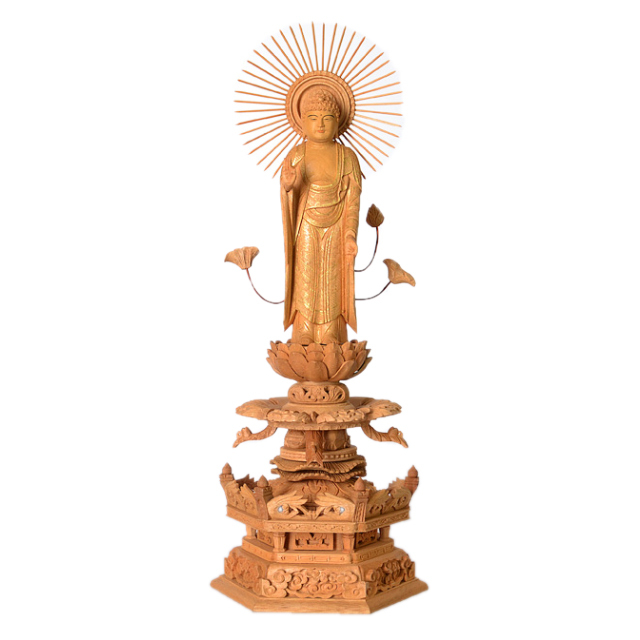 逸品　仏教美術　光背　放射光　古銅　江戸明治期　オブジェ　和骨董　アンティーク 逸品 仏教美術 光背 古銅 江戸明治期 オブジェ 和骨董