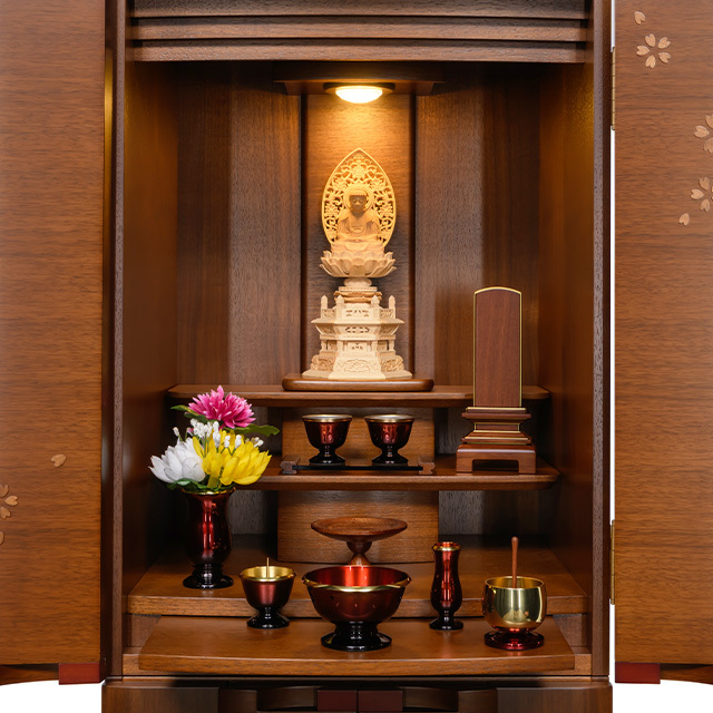 位牌　天音　ブラウン