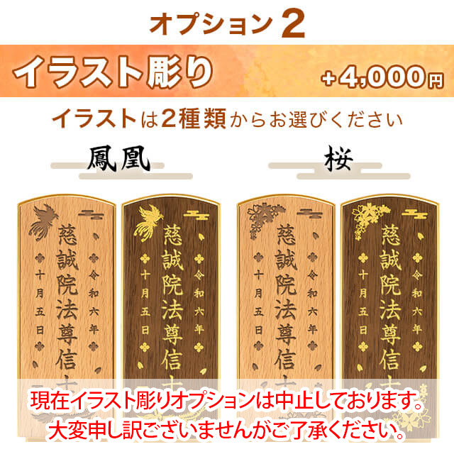 位牌オプション
