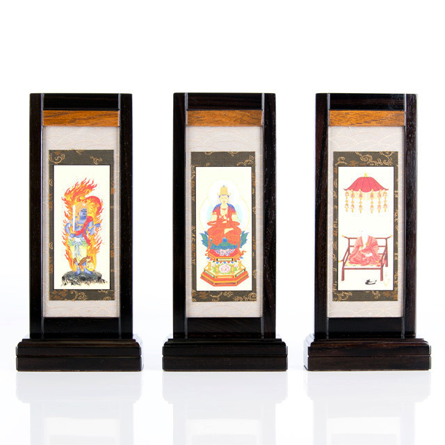 スタンド掛軸 雅 黒檀 小サイズ