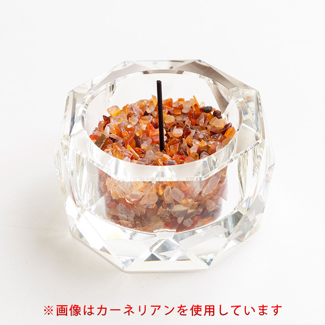 香炉石 ローズクオーツ 200g ケース入り