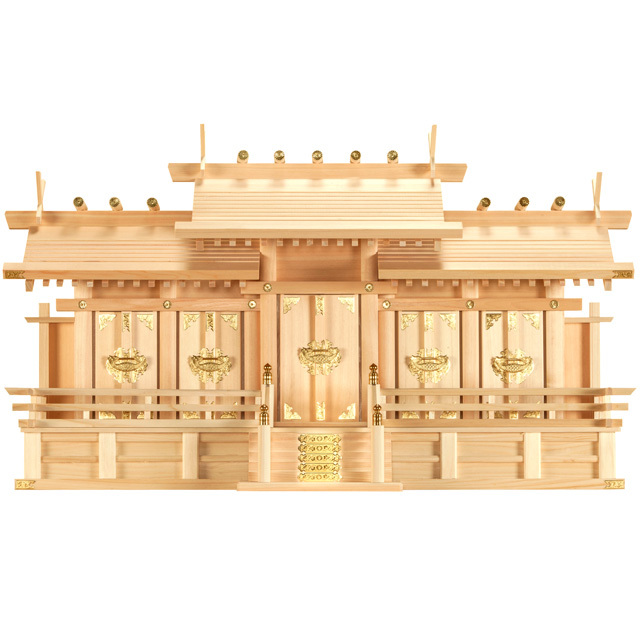 神棚 屋根違い五社造り・大
