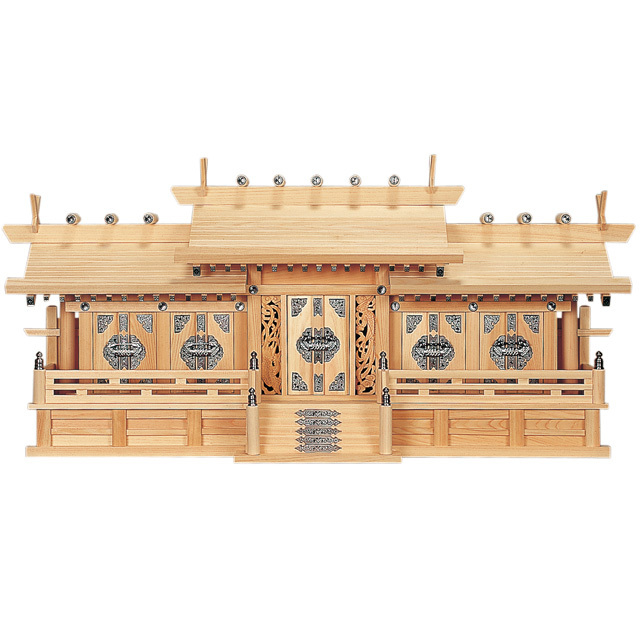 神棚 鳳凰五社造り・中