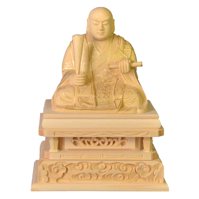 圧倒的存在感！ 日蓮上人坐像 高さ19cm 仏教美術 仏像 圧倒的存在感！ 日蓮上人坐像 高さ19cm 仏教美術 仏像 - メルカリ