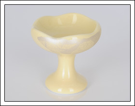 まるか カナリアイエロー 仏器（仏飯器）