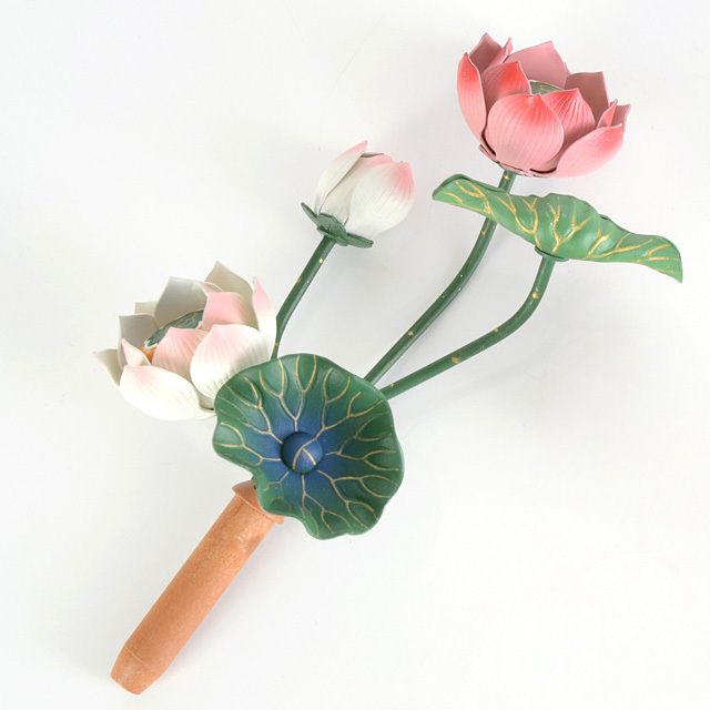 アルミ 常花 5本立 彩色 華鋲用