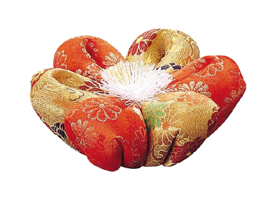 リン布団　花フトン　二色綴