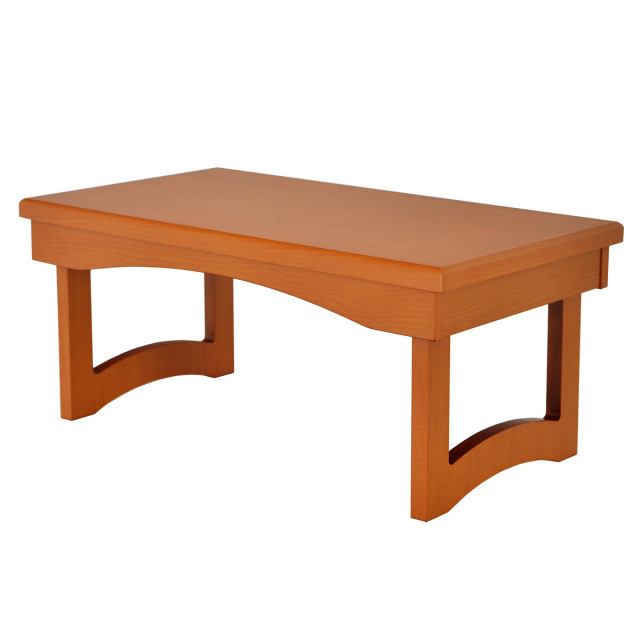 花台兼用 折りたたみ 供物机 静 メープル調 14号