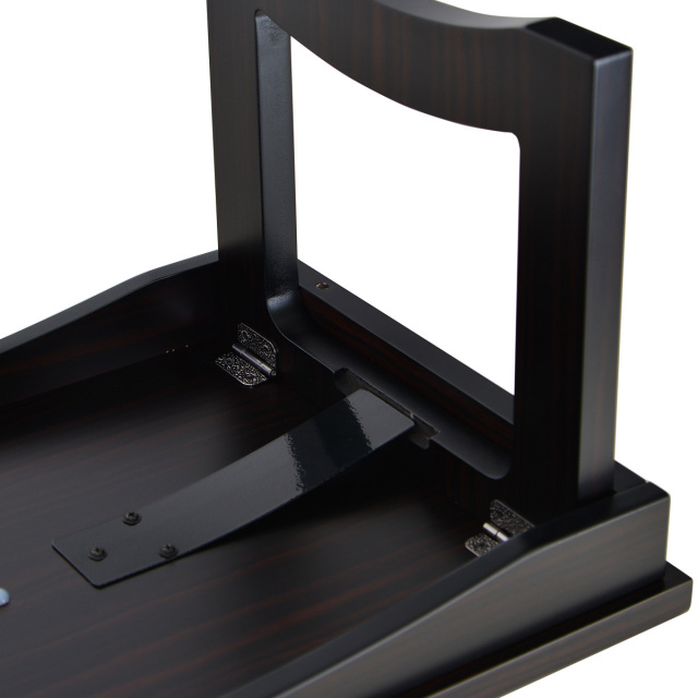 花台兼用 折りたたみ 供物机 静 黒檀調 14号～20号