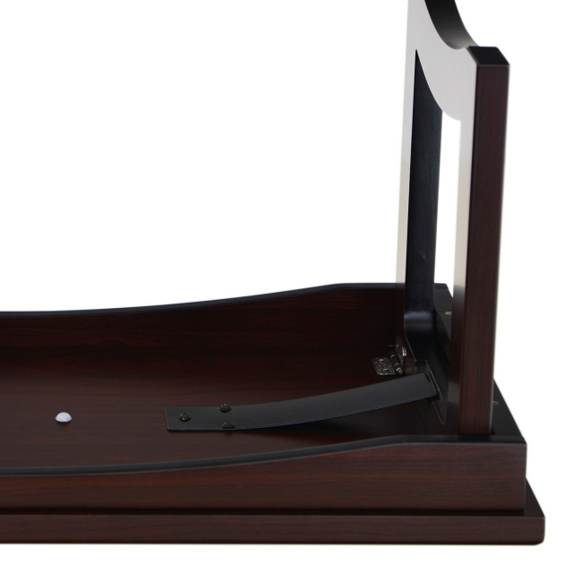 花台兼用 折りたたみ 供物机 静 紫檀調 14号～20号