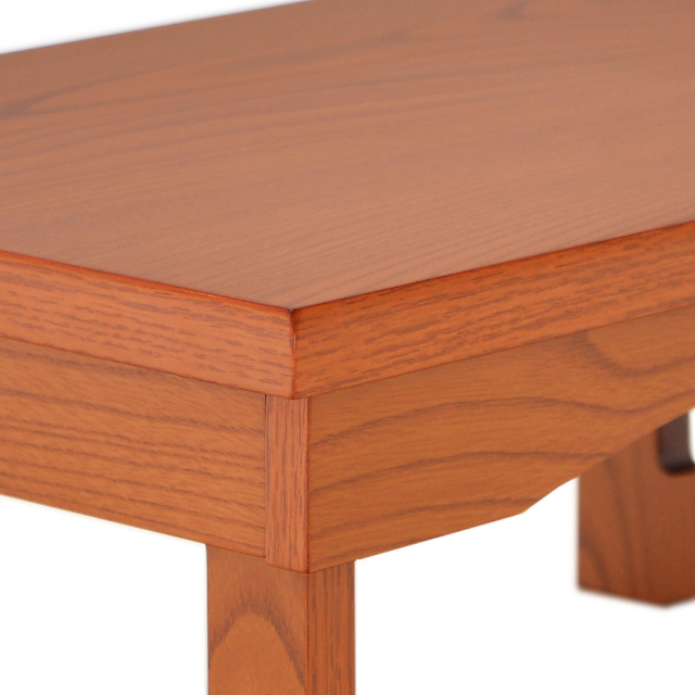 花台兼用 折りたたみ 供物机 静 ケヤキ調 14号～20号