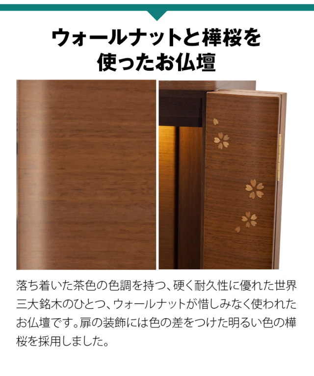 ソナタ ウォールナット 15×40号