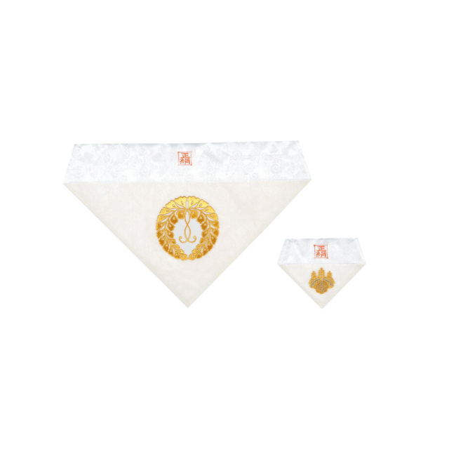 打敷 上付 正絹紗 刺繍 西紋入 名古屋寸法 30代～200代