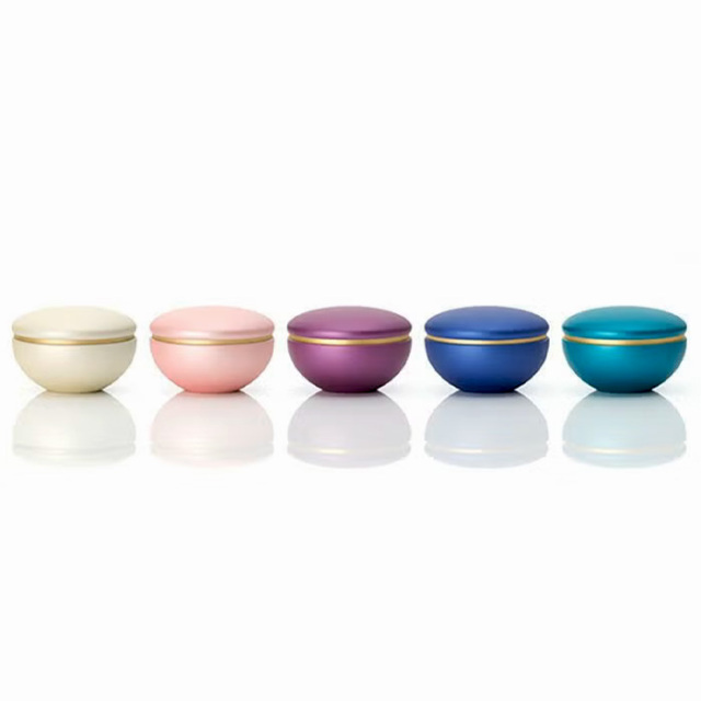 5色から選べる 手元供養 Soul Petit Pot ミニ骨壺『わかな』