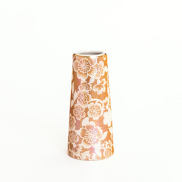 ゆい花 シャンパンゴールド 丸型香炉 5点セット