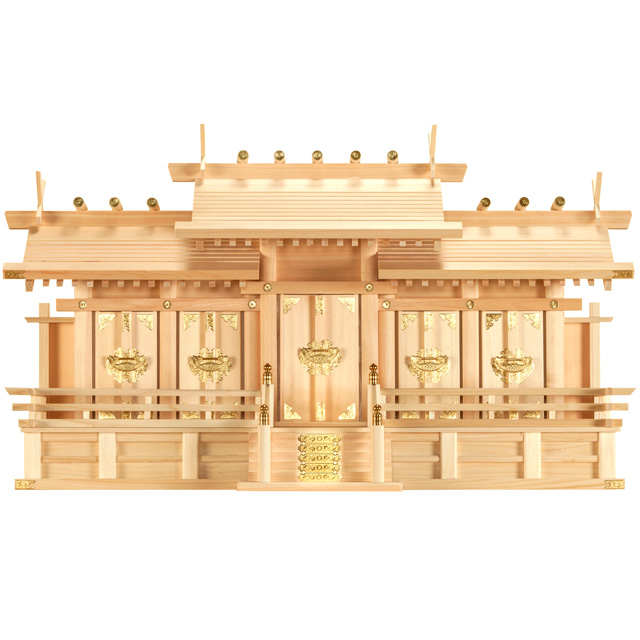 神棚 屋根違い五社造り・大