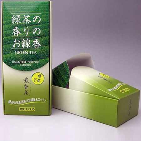 緑茶の香りのお線香・煎香茶