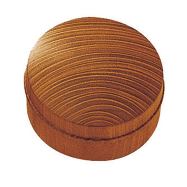 唐木香合　2.2寸　ケヤキ　切立型