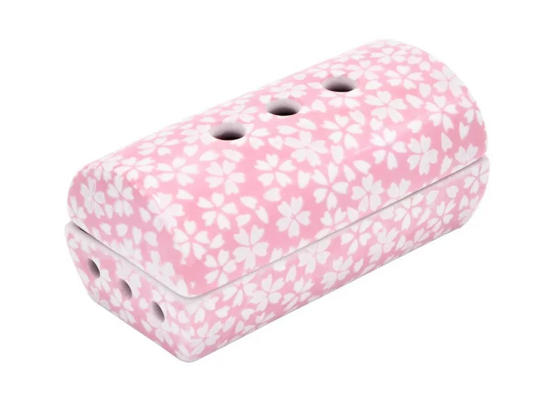 美濃焼筒香彩器 筒型香炉 小桜