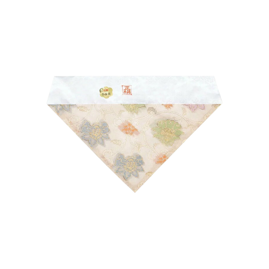 夏用三角打敷 正絹金紗 上 名古屋寸法 30代～200代