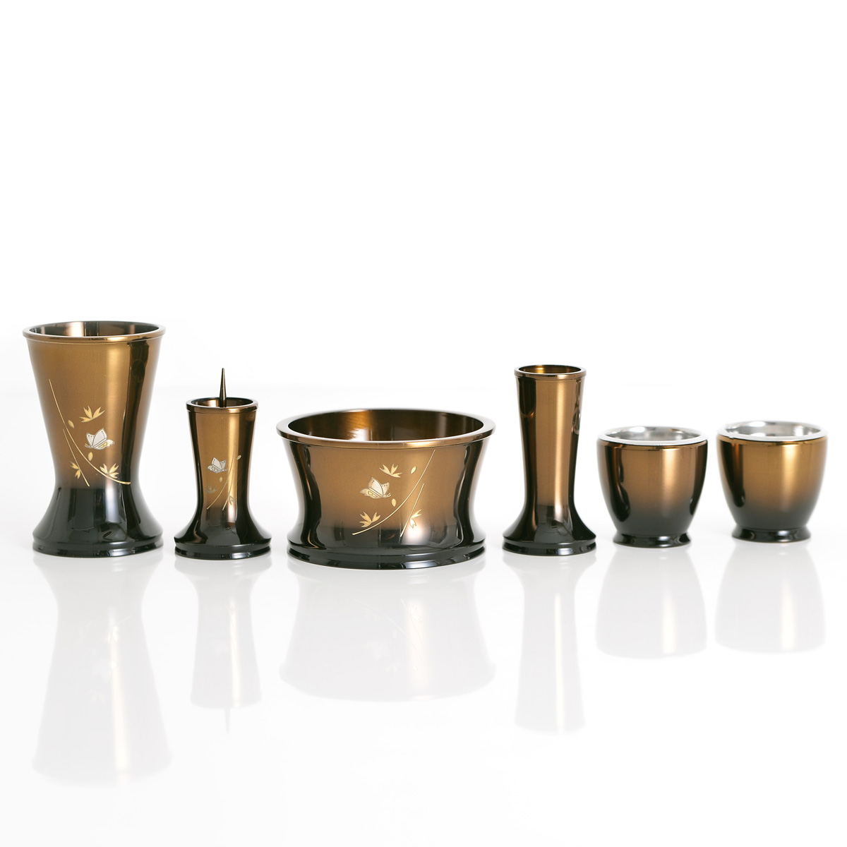 銅器 舞 コハクボカシ 彫金