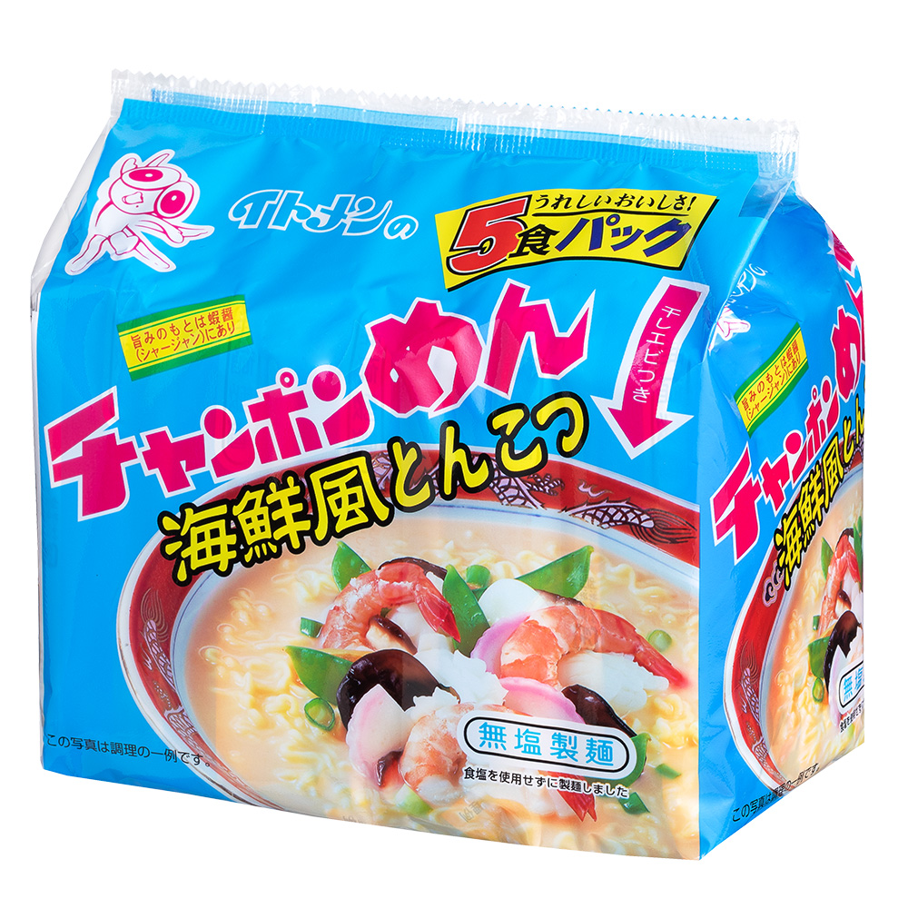 [th-02]チャンポンめん海鮮とんこつ 5食