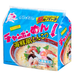 [th-02]チャンポンめん海鮮とんこつ 5食