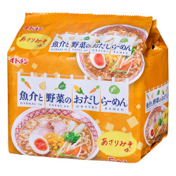 [th-18] おだしラーメンみそ味5食パック