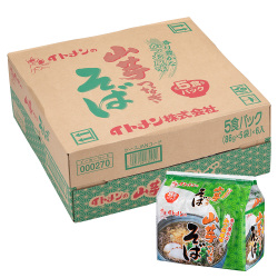 [P-26]山芋そば 1ケース30食（５食×6）