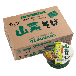 [C-12]カップ山菜そば 1ケース（12個）