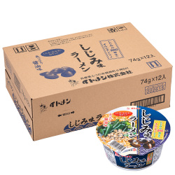 カップしじみ味らーめん 1ケース（12個）