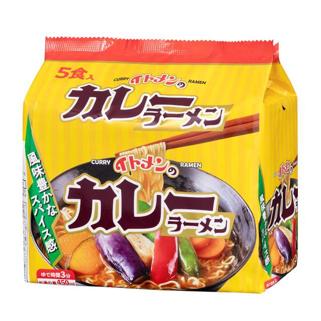 カレーラーメン 様 イトメンのカレーラーメン5食単品