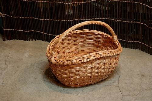 ウィッカー　柳バスケット
