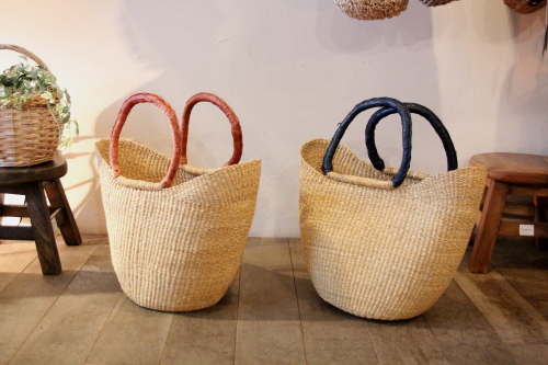 ブルキナボルガかごバッグ