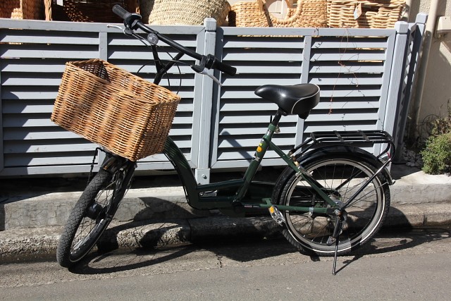 自転車バスケット　L