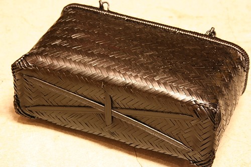 antego 竹かごバッグ 黒 antego / 竹かごバッグ | Pili ON LINE