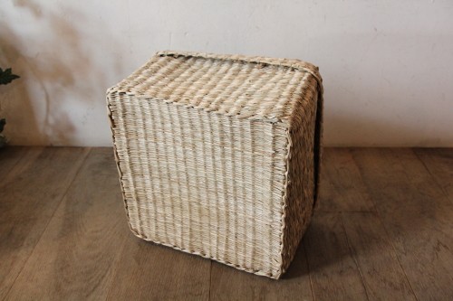 い草バスケット　スクエア